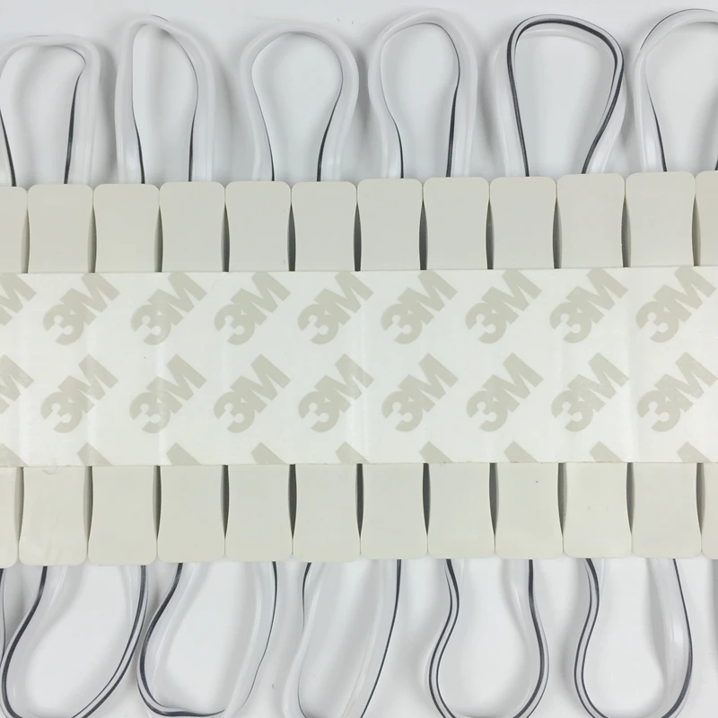 1000 шт. SMD 4040 Светодиодный модуль для знака буквы IP65 DC12V 3 LED 1 Вт 100лм 64 мм * 9 4 лента