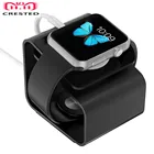Подставка для зарядного устройства Apple Watch band, Портативная Алюминиевая зарядная станция для iWatch 6 SE 5 4 3 44 мм40 мм 42 мм38 мм