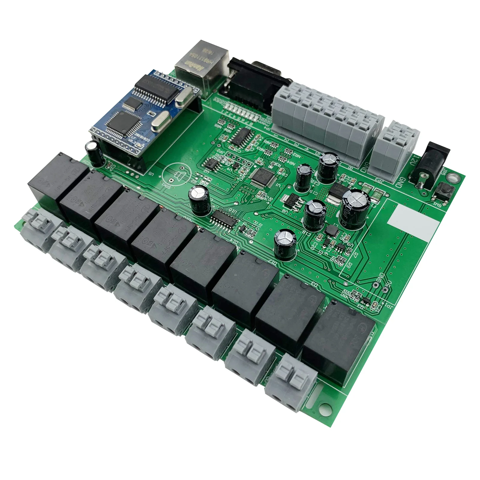 8 канальный сетевой видеорегистратор сети Ethernet TCP IP реле Управление