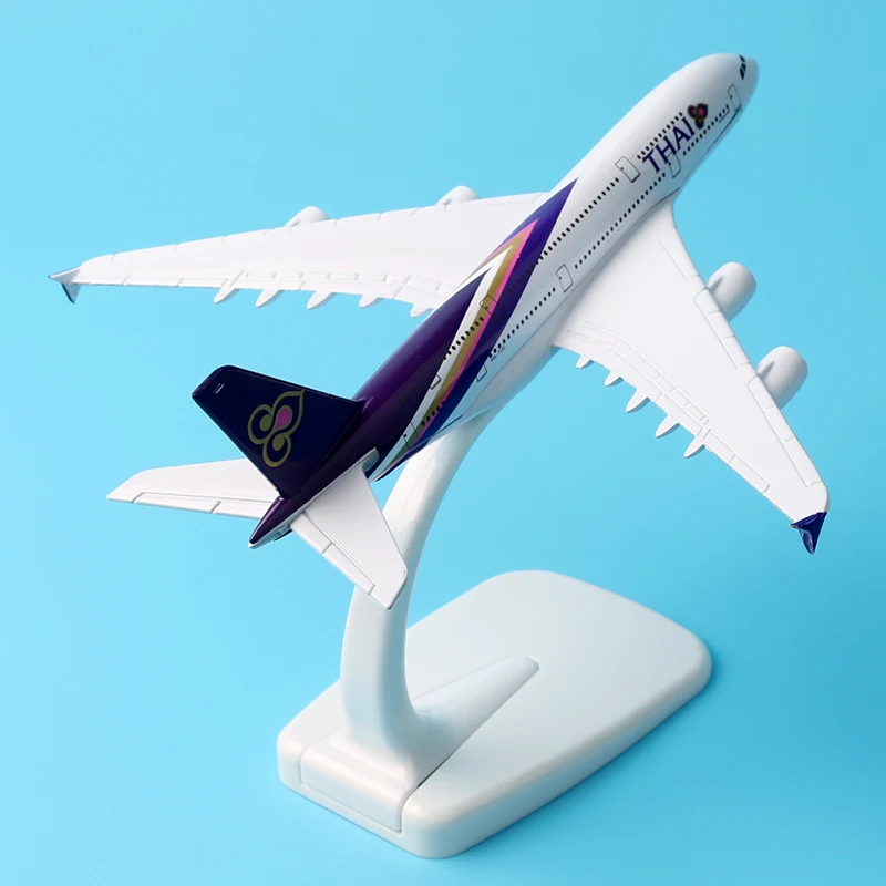 2019 Brinquedo 16 см сплава тайский A380 авиации игрушечные Самолеты самолета хобби