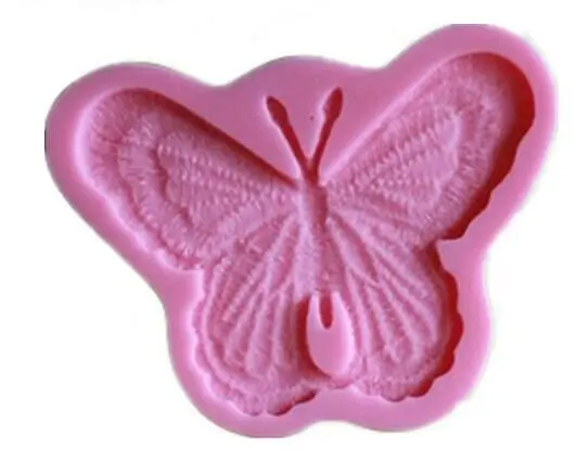 Бабочка силиконовая форма для помадки торта жвачка шоколадная украшения