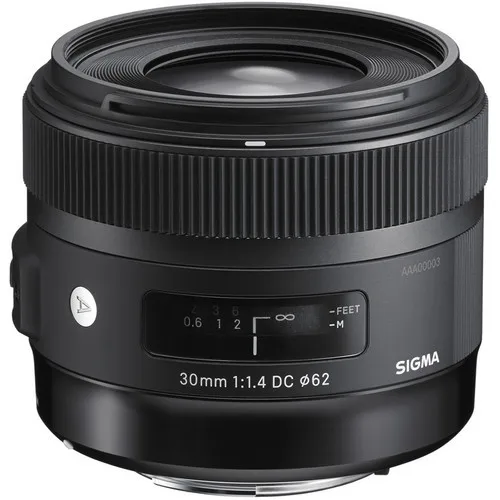 Sigma 30 мм 1 4 Объектив sigma F1.4 DC HSM художественные Объективы для Nikon d3100 D3200 D3300 D5100 D5200 D5300