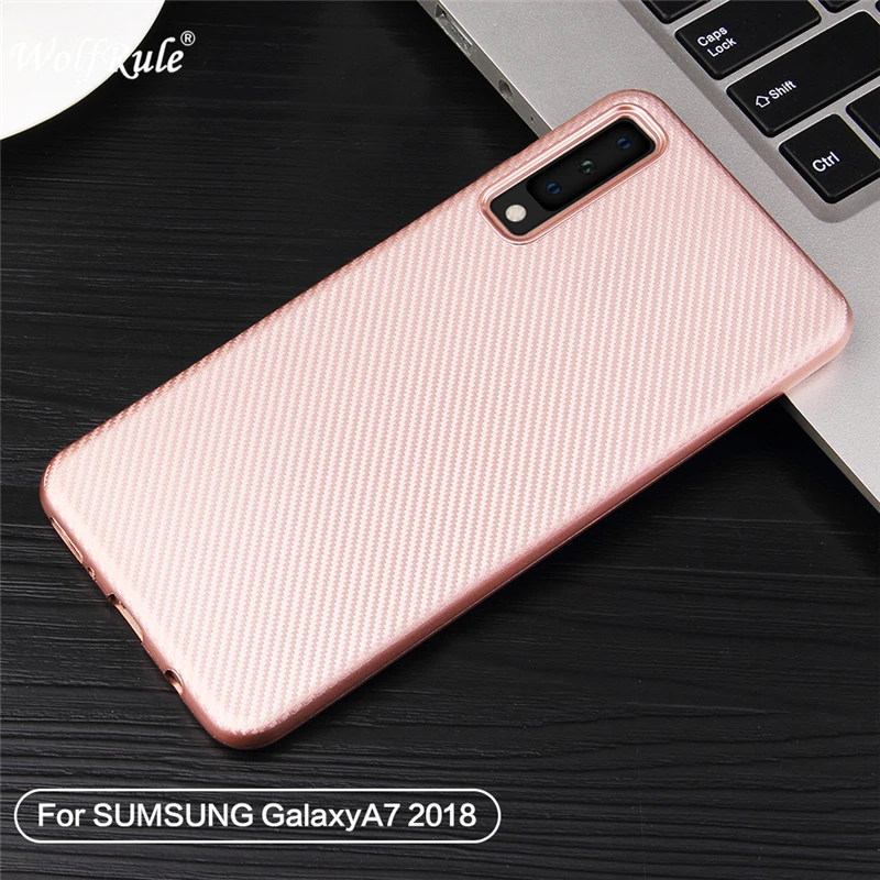 For Capa Samsung Galaxy A7 2018 Case Soft Silicone Rubber Phone Cover |