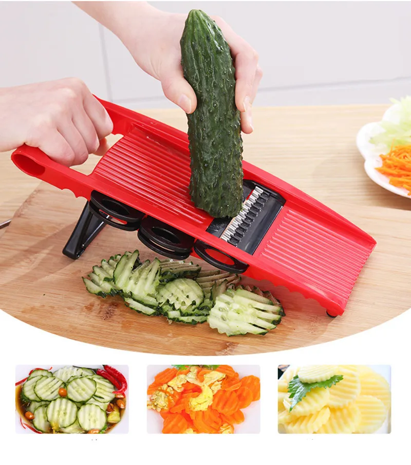 High Quality 6 In 1 Peeler Grater Vegetables Cutter Tools with Blade Carrot Onion Vegetable Slicer Kitchen Accessories | Дом и сад