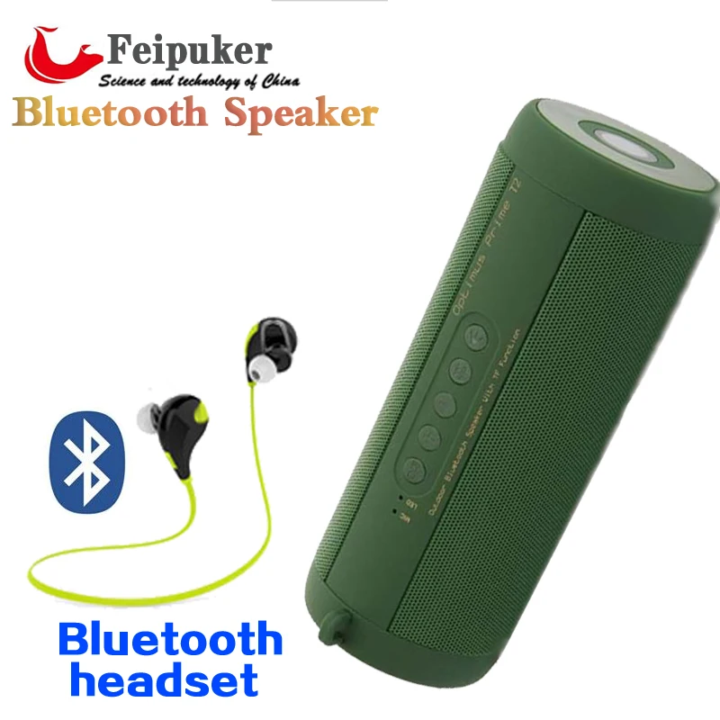 Оригинальный T2 Bluetooth Динамик Водонепроницаемый IP67 Портативный открытый