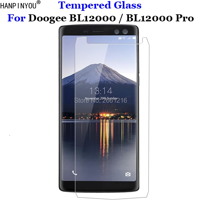 Закаленное стекло 9H 2.5D Для Doogee BL 12000 Премиум Защитная пленка для экрана BL12000 Pro 6