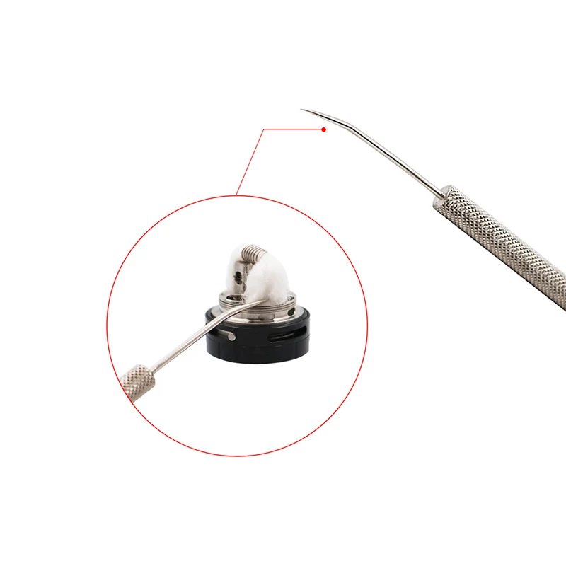 Vivismoke волшебная палка катушка джиг для RDA RDTA RTA бак испаритель крюк хлопок DIY