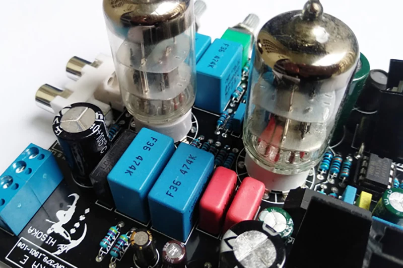 6N3 Drive TDA7379 вакуумный трубный усилитель стерео Hi Fi предварительный 38 Вт + DC 12