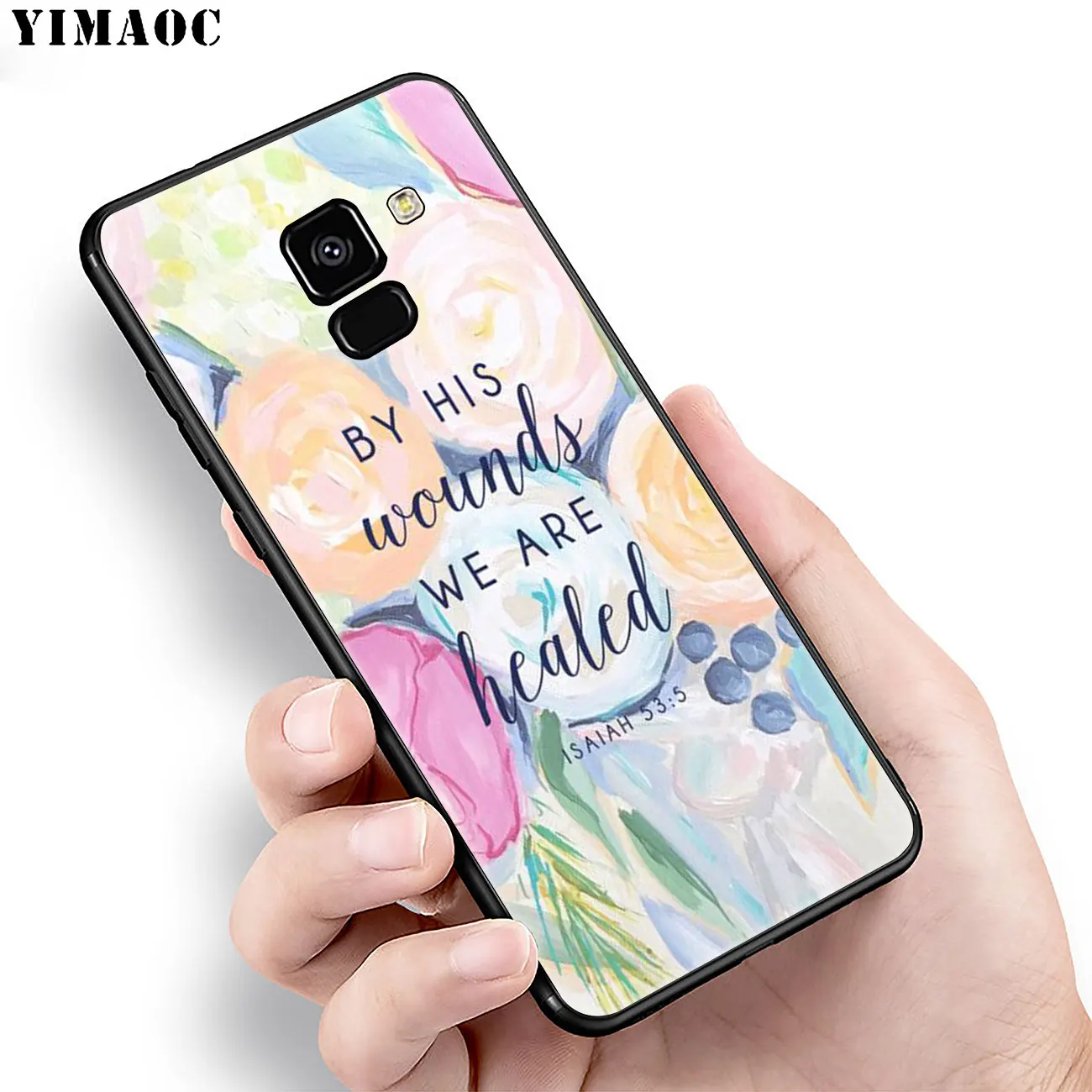 Библейский стих филиппийский Иисус Христос христианская для Samsung Galaxy A6 A9 A8 A7 2018 A3