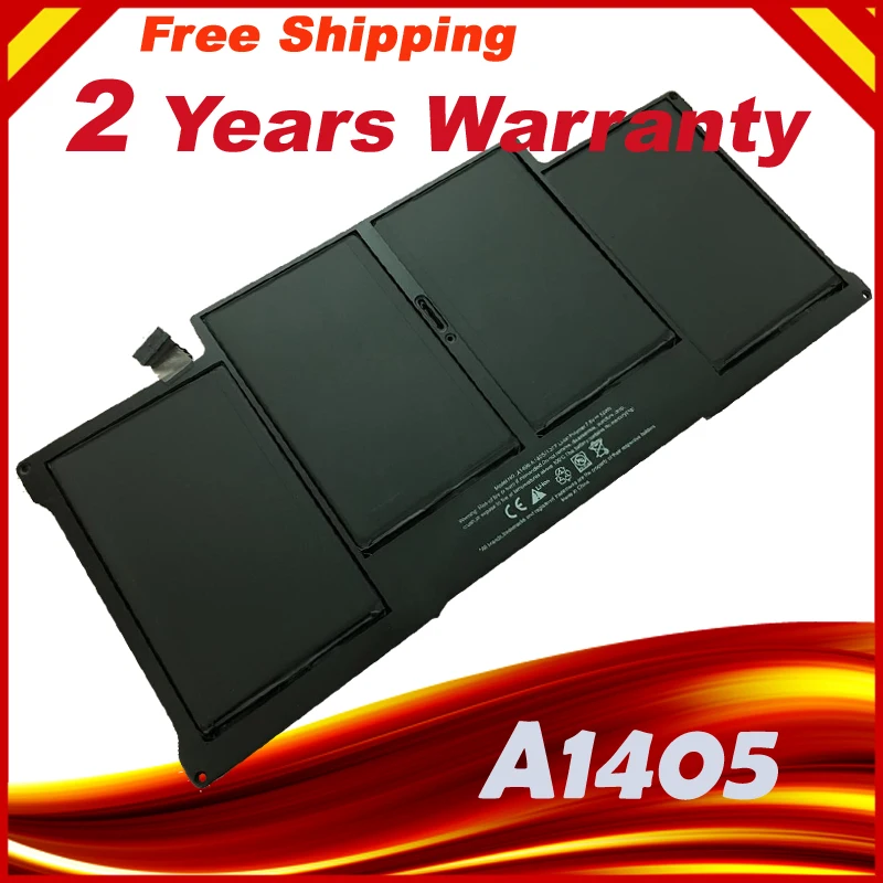 Аккумулятор A1405 для ноутбука MacBook Air 13 дюймов A1369 2011 и A1466 2012 года + отвертки в