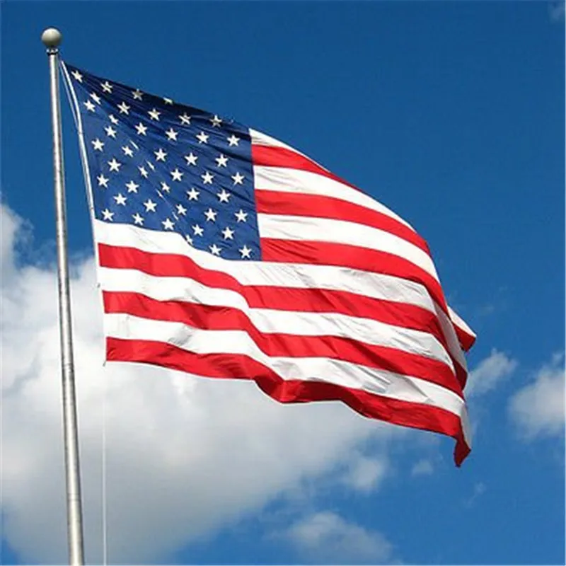Национальный флаг США 90*150 см праздничный Американский национальный украшение