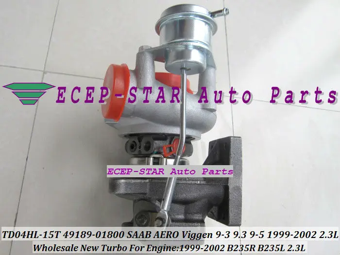 Бесплатная доставка TD04HL-15T 49189-01800 49189-01820 55559825 Turbo для SAAB AERO Viggen Upgrade 9-3 9 3 5 B235R B235L B205R