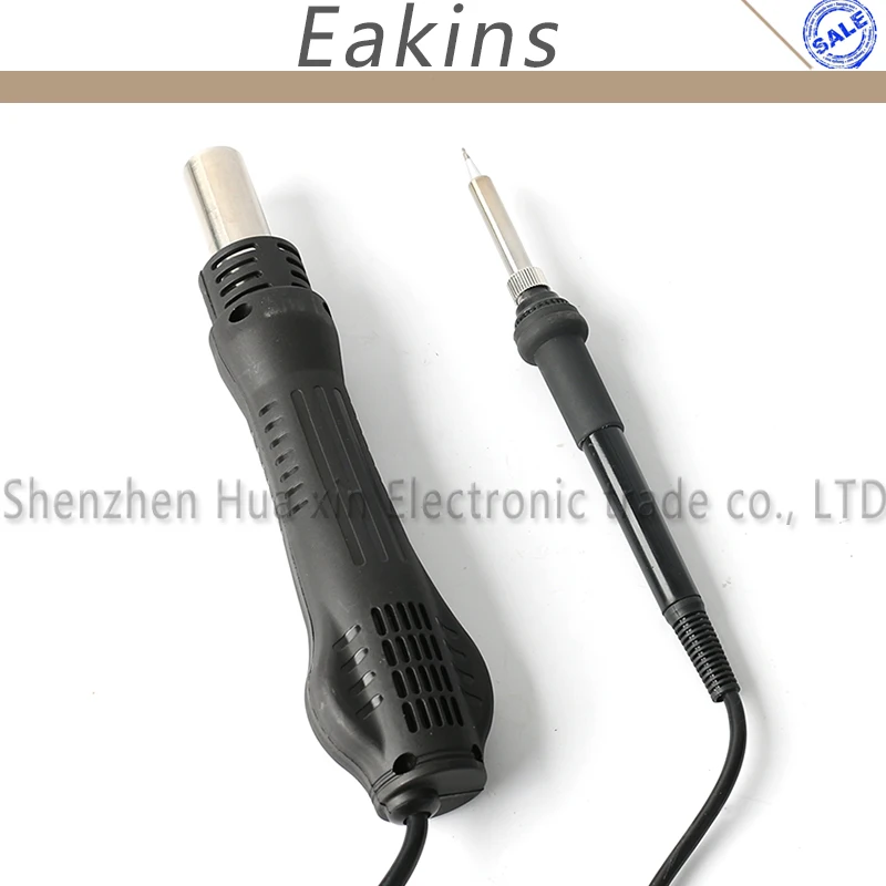 8586 SMD Регулируемая паяльная станция переработанная ESD Тепловая пушка