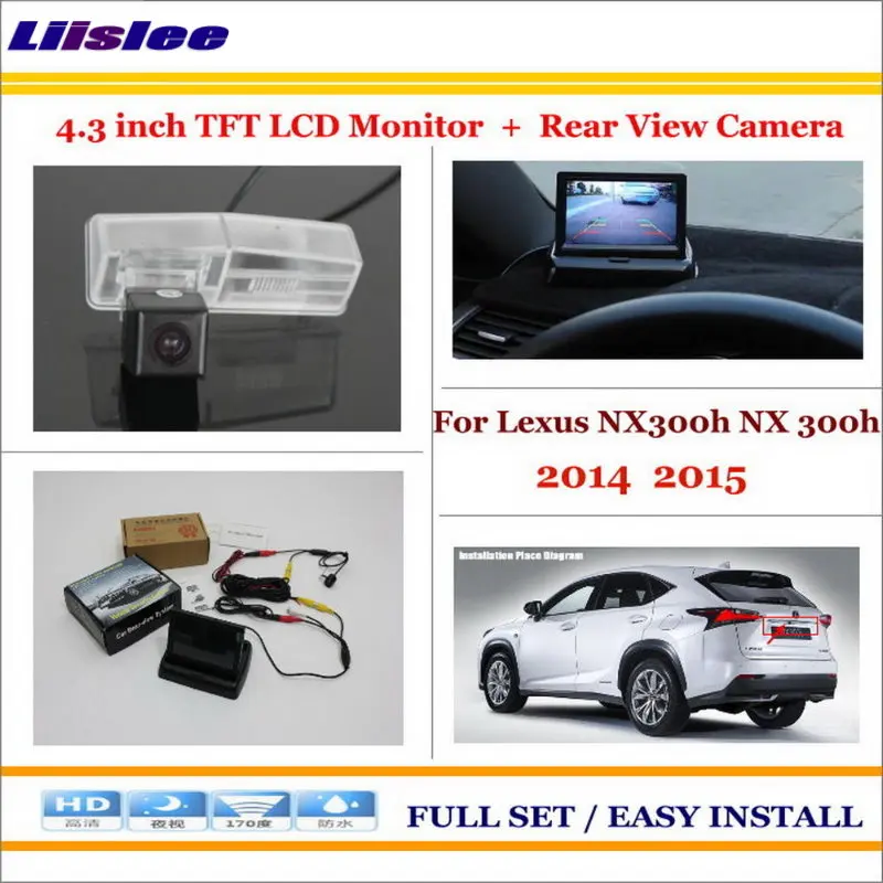 

Auto Camera For Lexus NX300h NX 300h 2014 2015 4.3" TFT LCD Monitor Car Rearview Back Up Camera Parking System