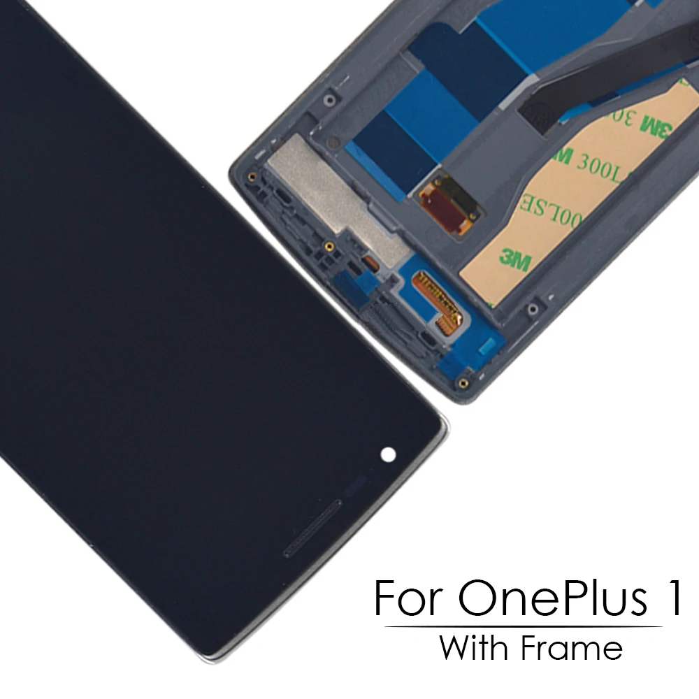 Sinbeda 5 &quotэкран AMOLED для Oneplus One 1 + ЖК-дисплей сенсорный экран Рамка дигитайзер