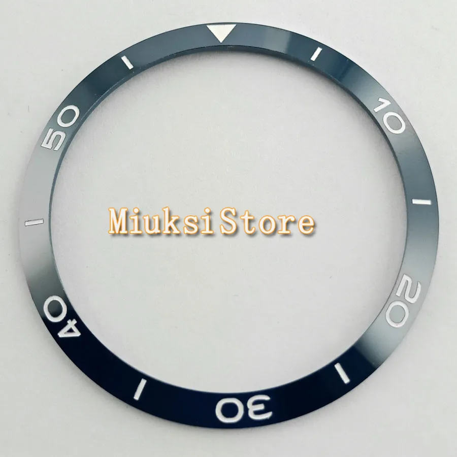 39 мм черный/синий ободок вставка Керамическая рамка часы аксессуары комплект 41