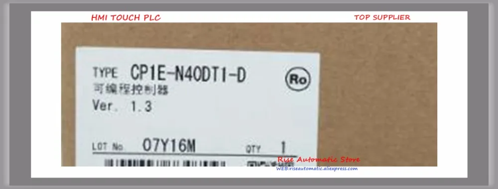 New Original 24 DI 16 DO Transistor Programmable Logic Controller CP1E-N40DT-D
New Original 24 DI 16 DO Transistor Programmable Logic Controller CP1E-N40DT-D