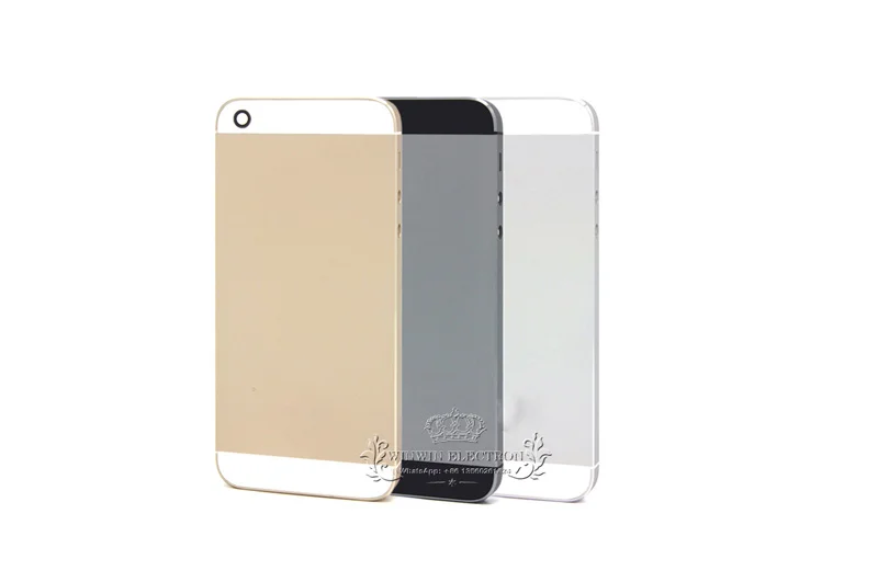 Хорошее качество замена задняя крышка аккумулятора корпус для iphone 5S задняя крышка шасси Средний рамка с карточным лотком кнопки инструменты