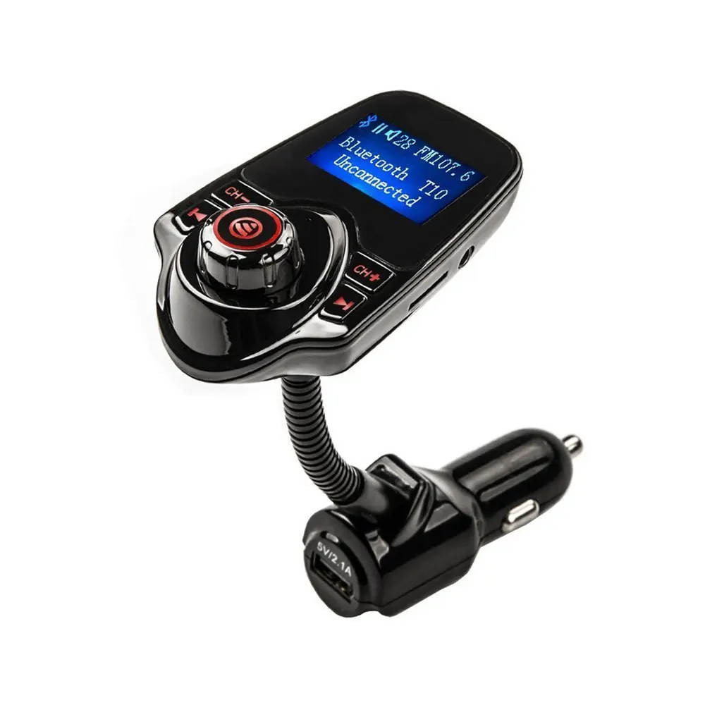 

Автомобильный FM-передатчик T10R, с поддержкой TF-карты, MP3