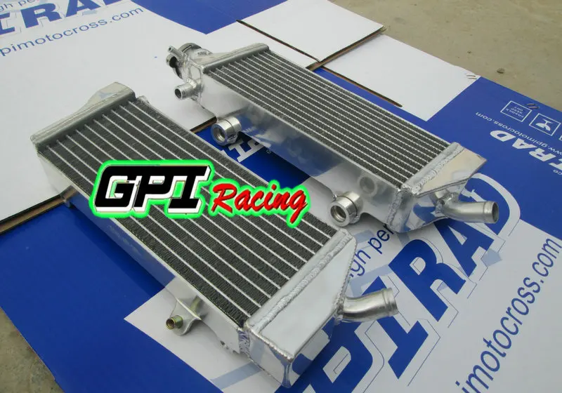GPI RH & LH алюминиевый радиатор для KTM sx f/sxf 250 350 450 2011 2012 11 12|Охлаждение двигателя и