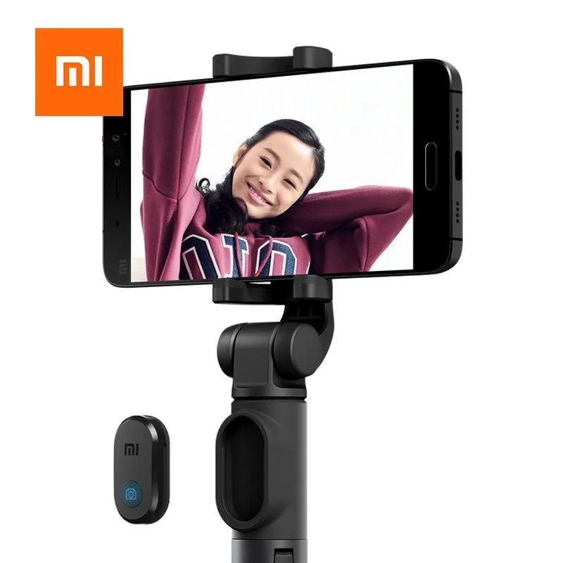 Для Xiaomi оригинальный складной штатив селфи палка Bluetooth с беспроводным затвором