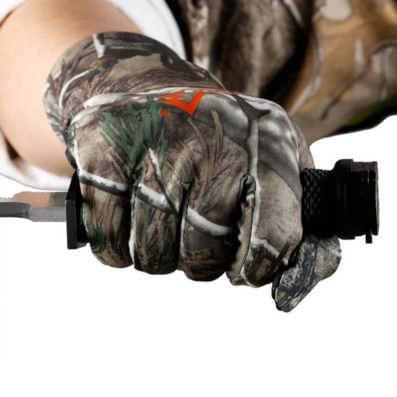 Джунгли мужские весенние уличные охотничьи перчатки Нескользящие эластичные