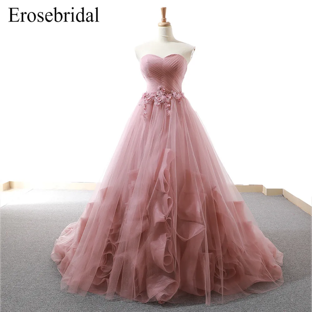 Erosebridal элегантное Пышное Бальное платье платья для выпускного вечера 2019 Дизайн
