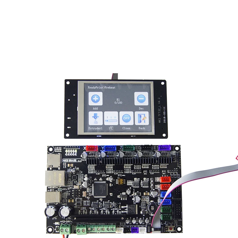 Платформа Плавная плата управления MKS SBASE V1.3 + TFT32 3 2 ''сенсорный ЖК