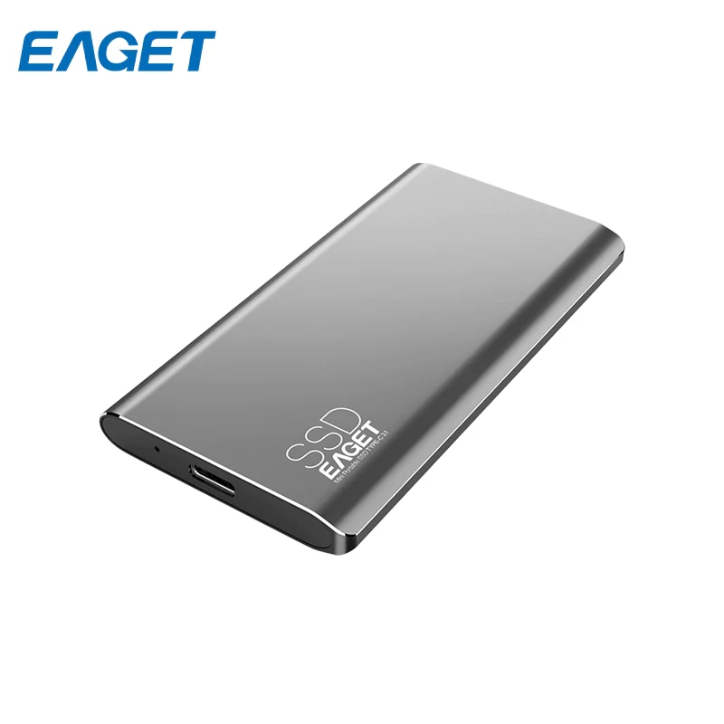 Переносной SSD жёсткий диск Eaget M1 256 ГБ Type C+USB3.1|Внешние SSD| |