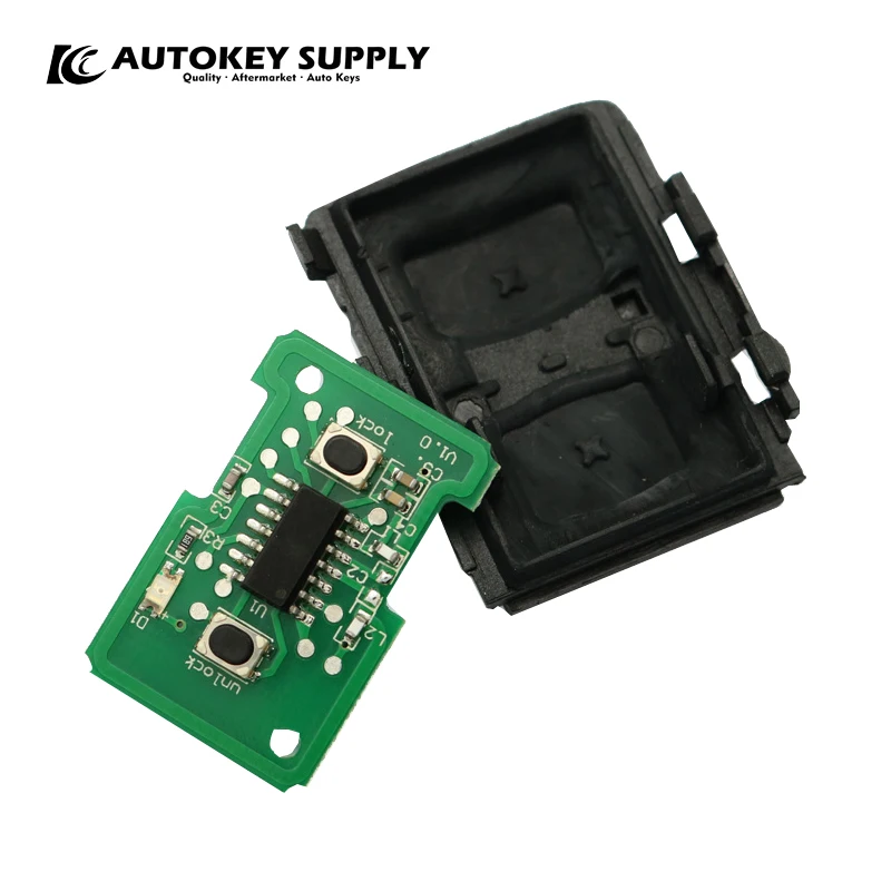 Компания autokey Supply прямые продажи с фабрики. Автомобильный Стайлинг для Opel 2 кнопки