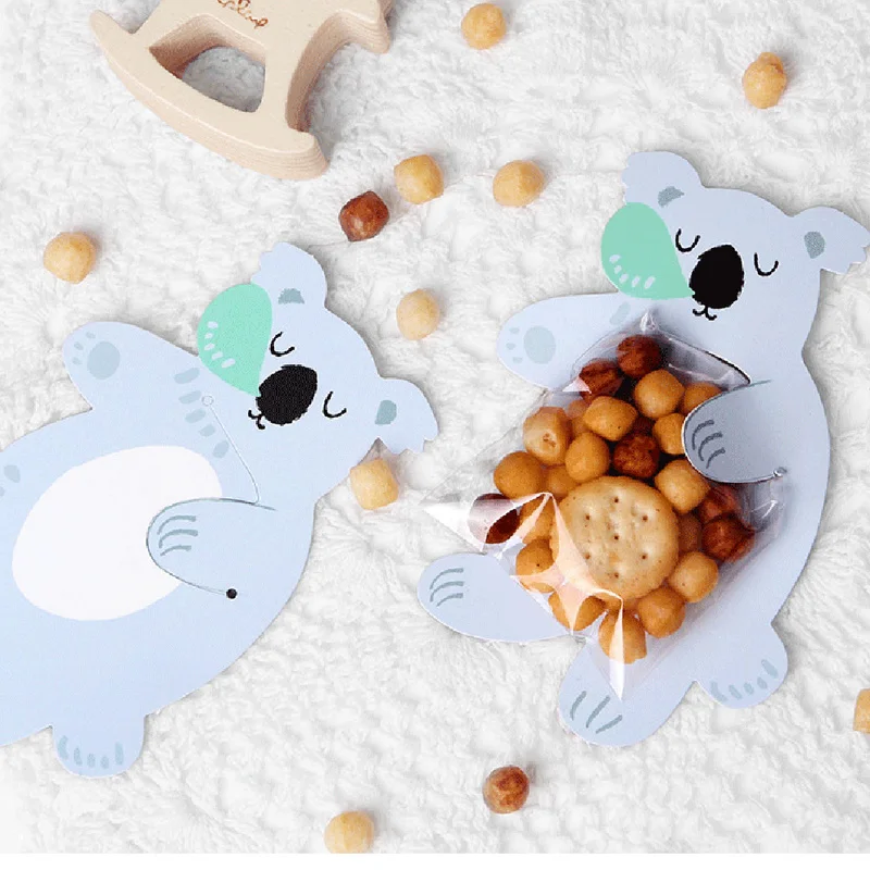 10 шт. детские сумки для дня рождения милое животное медведь кролик коала