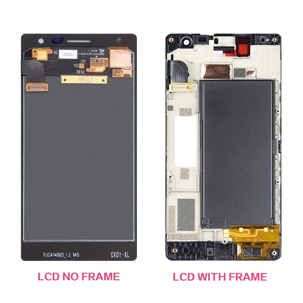 Srjtek 4.7" Display For NOKIA Lumia 735 730 LCD Touch Screen Digitizer with Frame Replacement for lumia RM-1038 | Мобильные