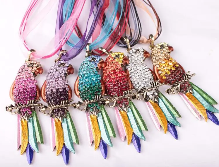 Новинка женское роскошное ювелирное изделие ожерелье подвеска животное полная