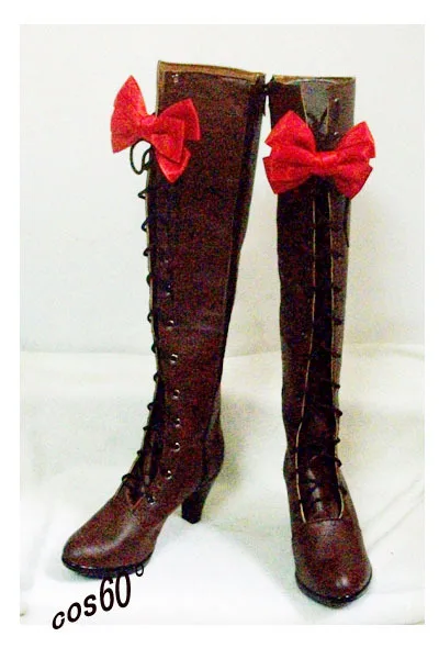 Аниме Черный Батлер II Алоис транци косплей сапоги обувь S008|alois trancy cosplay boots|shoes