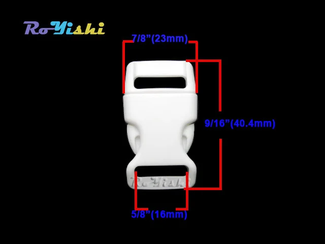 Ремешок с пластиковой пряжкой для браслета из Паракорда и собачьей шлейки 1000