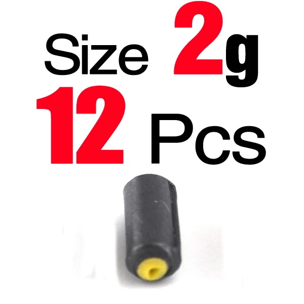 12pcs 2 g MNFT 12 шт. Мини Быстрый свинцовый рулон полосы грузила рыболовные принадлежности быстро тонущий вес можно регулировать Свинцовый лист аксессуары 1-3 г - Цвет: 12pcs 2 g