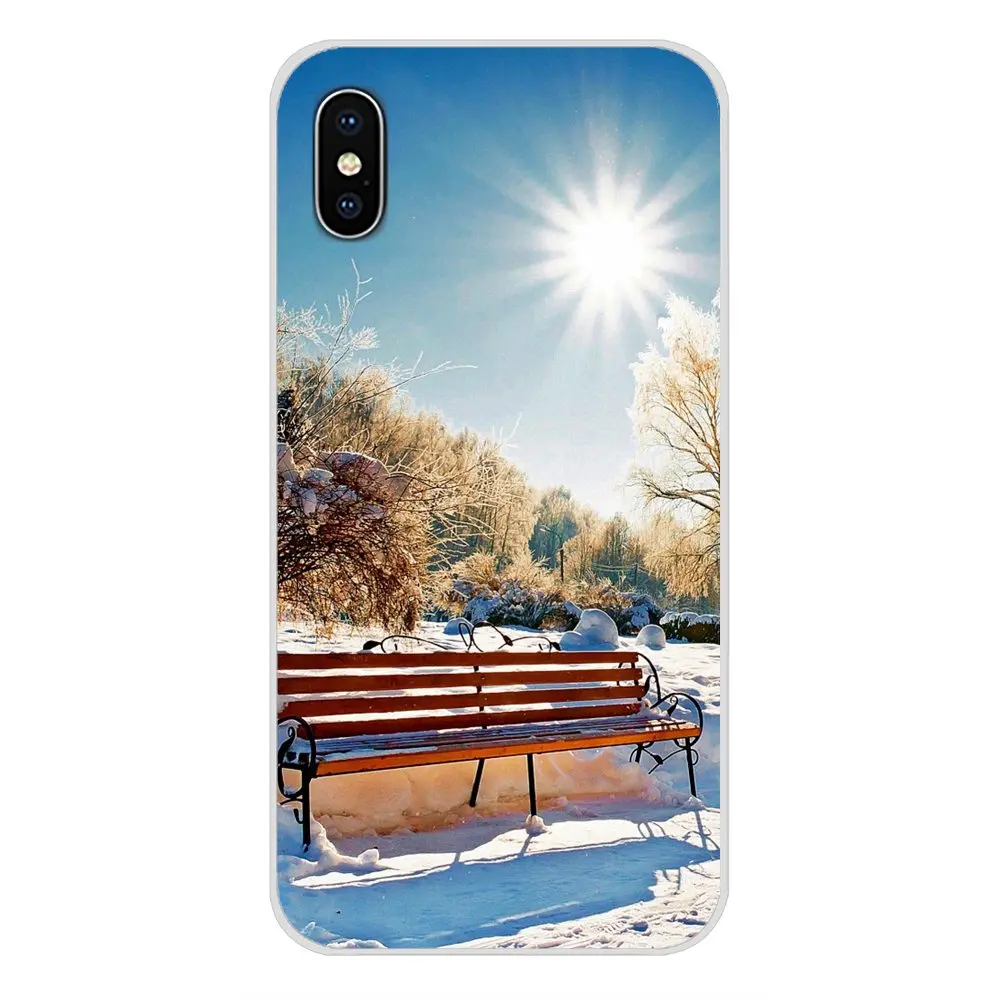 Аксессуары чехлы для телефонов зимние снежные снежинки Samsung Galaxy A3 A5 A7 J1 J2 J3 J5 J7 2015