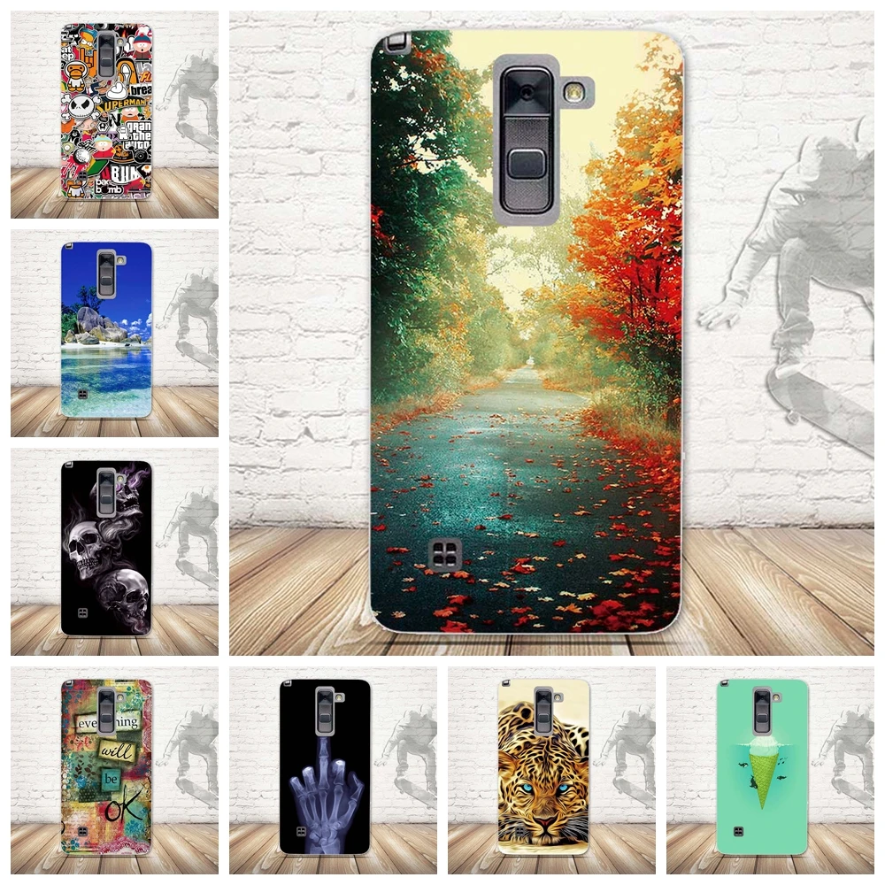 Чехол для LG Stylo 2, чехол для LG Stylus2, чехол с 3D рельефным принтом, Мягкая силиконовая задняя крышка для LG Stylus 2 K520DY, чехол для телефона