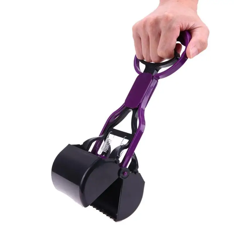 28 см длинный Pet Pooper Scooper захват, совок для уборки собачьих экскрементов ручка совок для уборки животных отходы собак щенков открытый Кот Picker чистящие средства