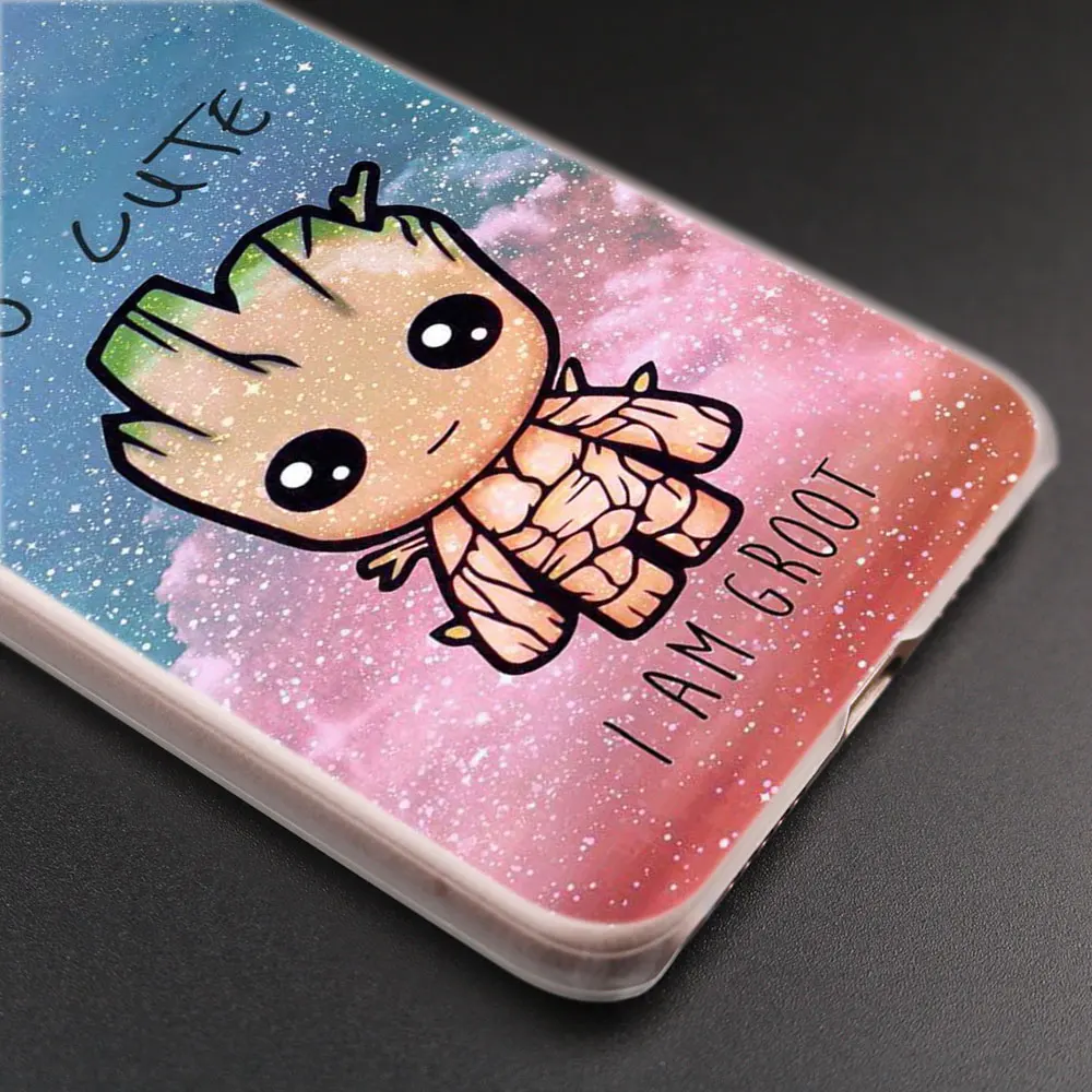 Жесткий чехол Guardians of the Galaxy Marvel для huawei P30 P20 P10 P9 P8 Lite P30 P20 Pro Mini PSmart