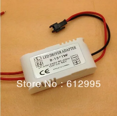 10 шт. 220 в 8 15*1 Вт Внешний привод высокого напряжения 9 w10w11w12w13w14w светодиодный