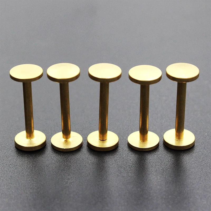 1 шт. купол искусственная кожа металл ремесло твердый винт заклепка