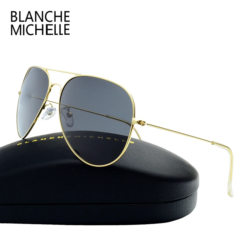 Мужские поляризационные солнцезащитные очки Blanche Michel, классические,, UV400, солнцезащитные очки для женщин, для вождения, gafas de sol mujer, с коробкой