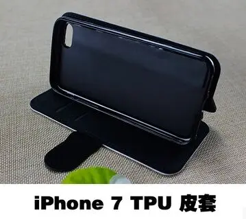 2D сублимационный пустой флип-чехол из искусственной кожи + ТПУ для IPhone 5 6 7 8 plus X |
