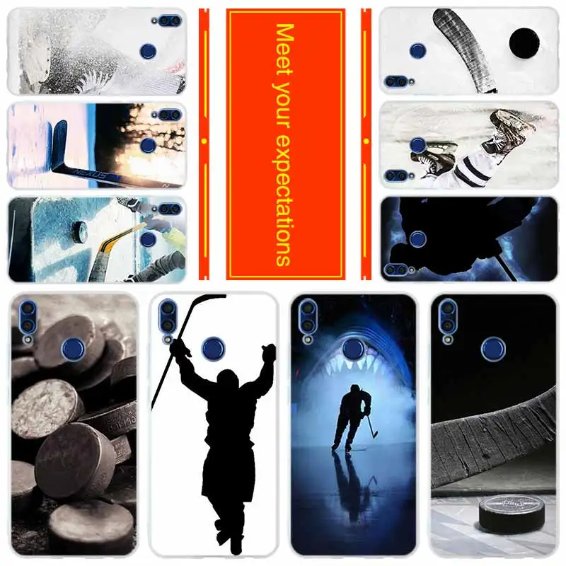 Мягкий силиконовый чехол для Huawei Honor 30 20 Pro 10 9 9X Lite 10i 9a 8a 7a 30s I Love Хоккей с