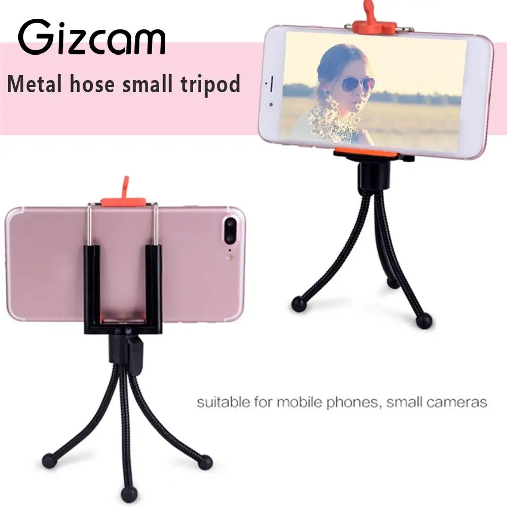 Gizcam мини штатив монопод гибкий держатель шланга легкий 0 6 кг нагрузка