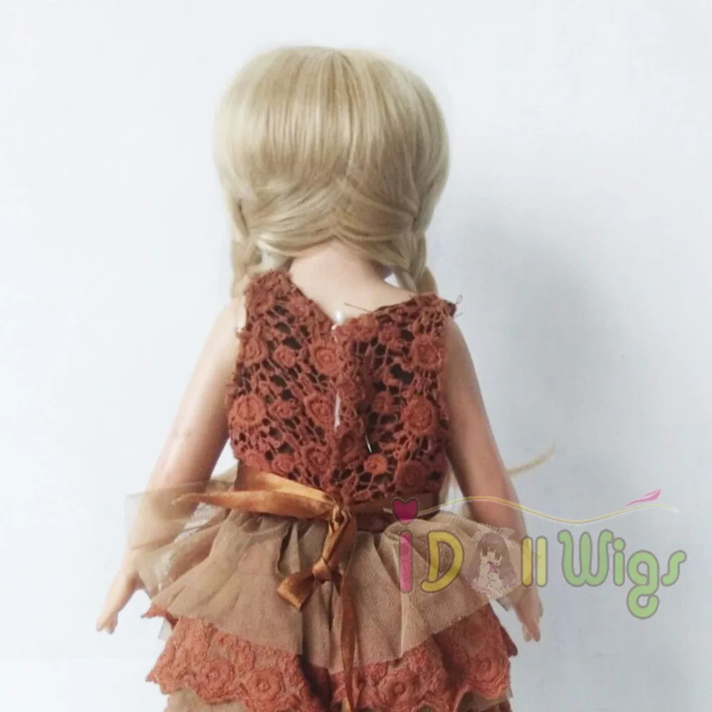 Парики для волос в стиле оплетки термостойкие подходят американских кукол