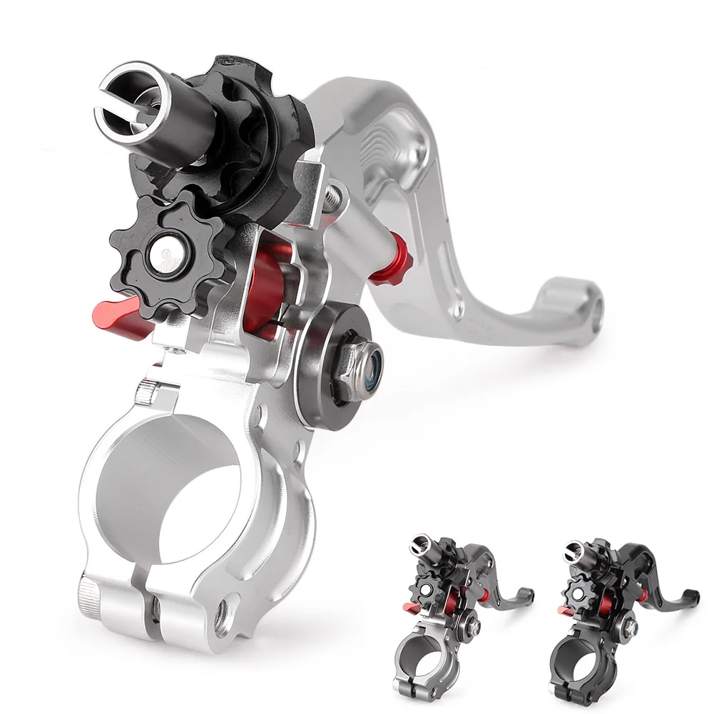 

Universal 22mm 7/8" Motorcycle Folding Foldable Pivot Bike Clutch Perch Lever CNC Aluminum