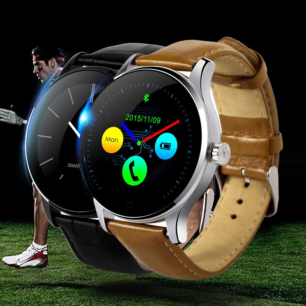 Оригинальные Смарт-часы K88H MTK2502, Bluetooth, умные часы, монитор сердечного ритма, беспроводные устройства, водонепроницаемые наручные часы для IOS, Android
