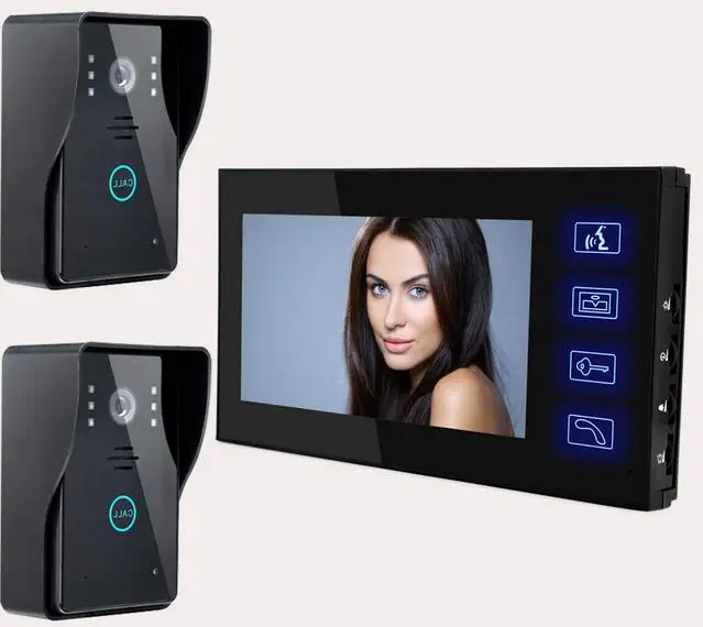 Yobang Безопасность Бесплатная доставка 7 &quotцветной TFT LCD Видео телефон двери видео